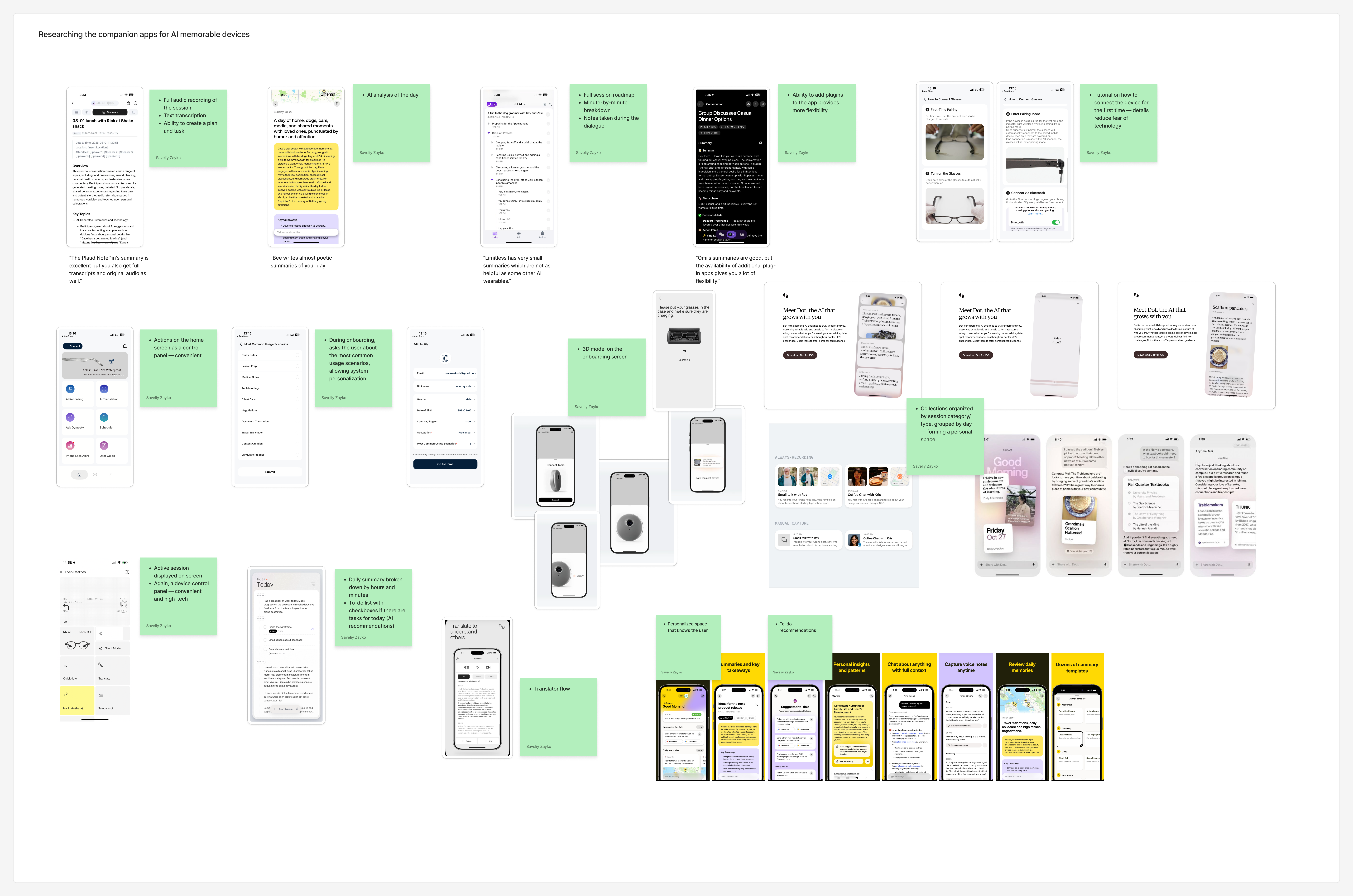 Companion apps for AI